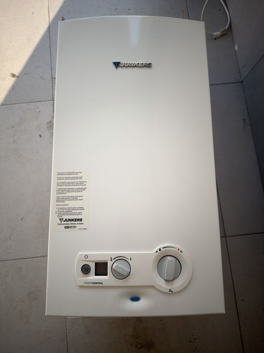Piecyk gazowy Junkers WRD11-2B PowerControl – sprawny, regularnie serwisowany