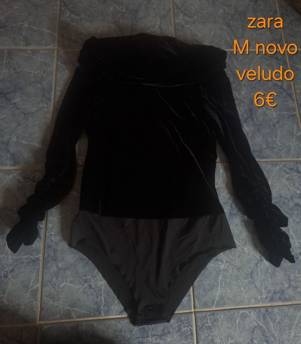 Body veludo novo S