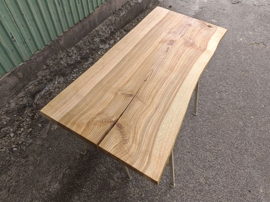 Blat 110 x48 Jesion Monolit na stół stolik na taras