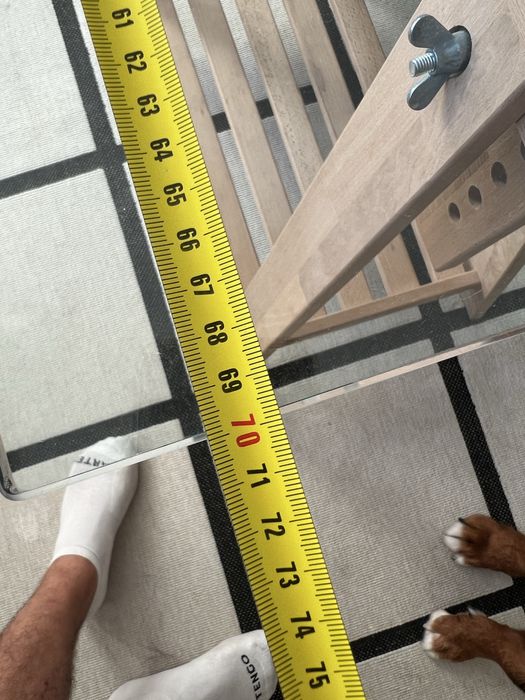 Vidro para secretaria 180x70cm