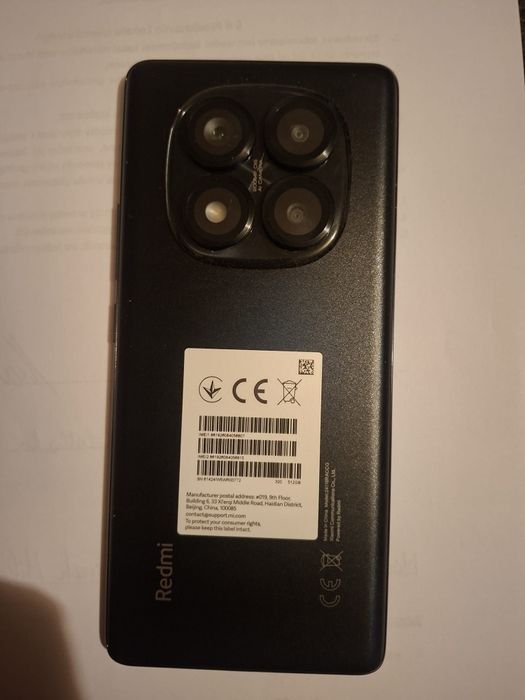 Smartfon Xiaomi Redmi Note 14 Pro 12 GB / 512 GB 4G (LTE) NFC czarny