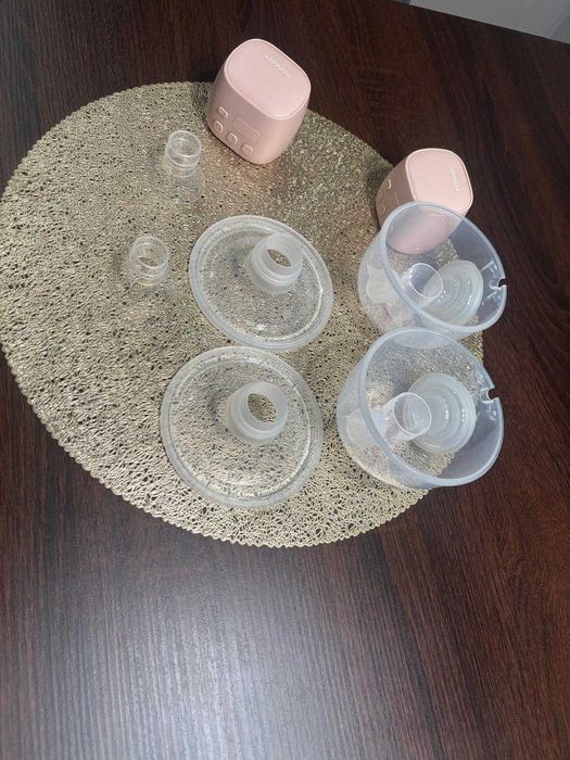 Laktator MOMCOZY S9 PRO Podwójny Różowy