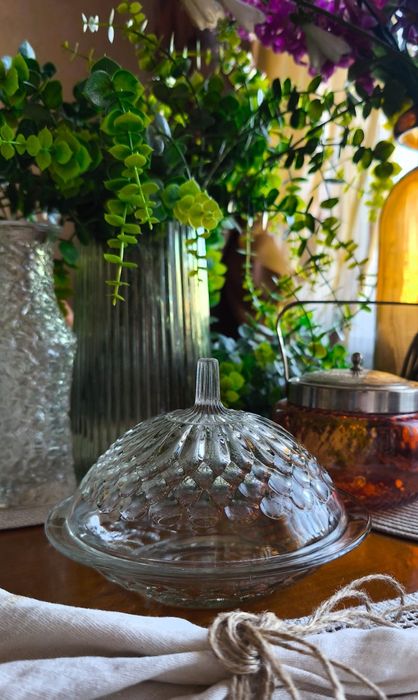 Масленка салатник сахарница чернильница стариное стекло Мальцов царизм