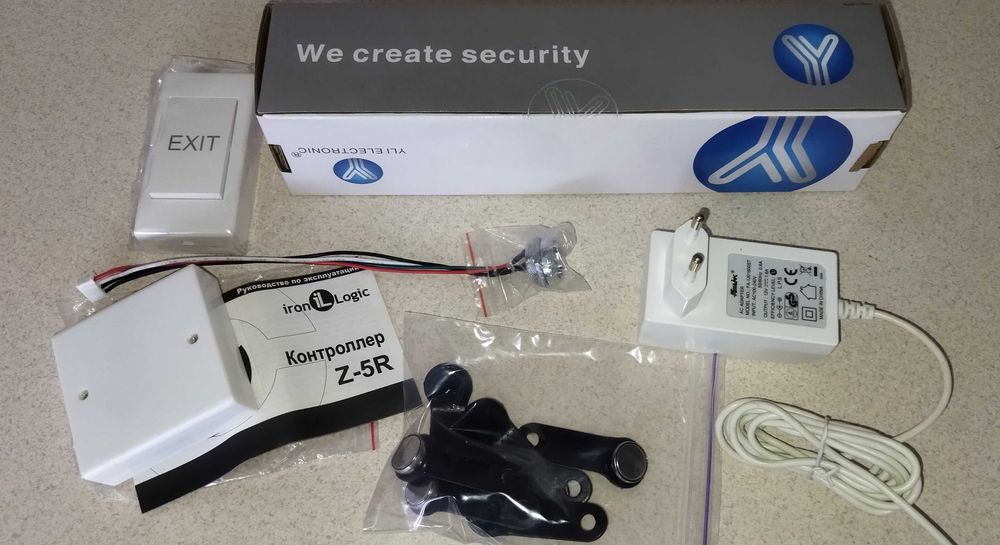 Система контроля доступа СКД  на электромагнитном замке 180кг