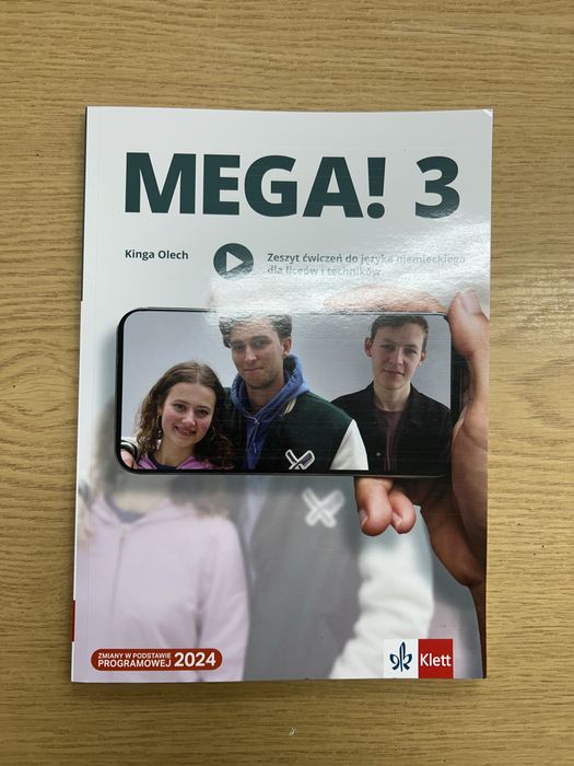 Zeszyt cwiczen dla klas 3 z jezyka niemieckiego Mega 3