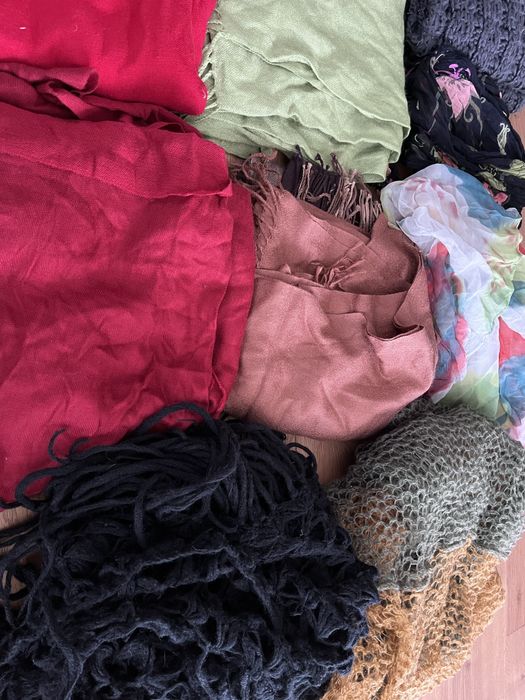 Szalik, chusta, apaszka - Mega zestaw