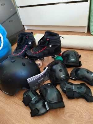 Vendo Patins 4 rodas de Criança Decathlon, n 36,