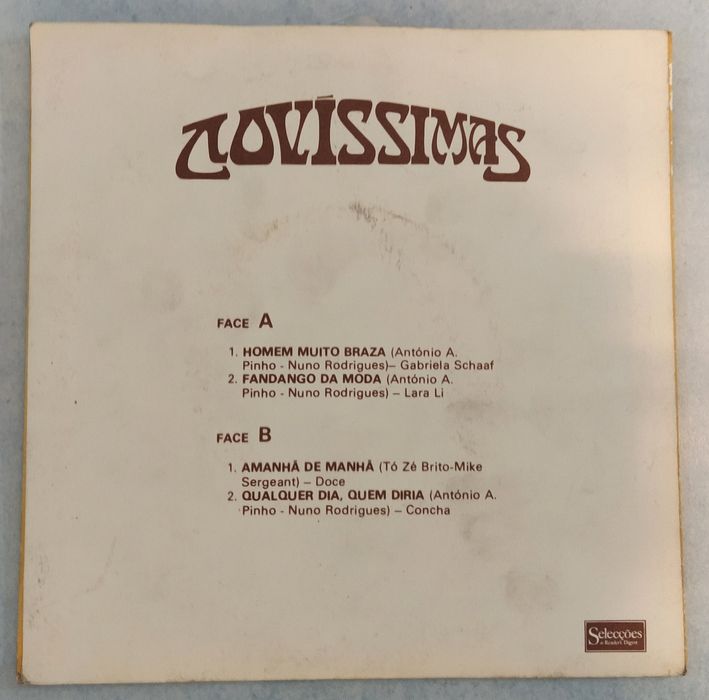 Vinil Single - Novíssimas