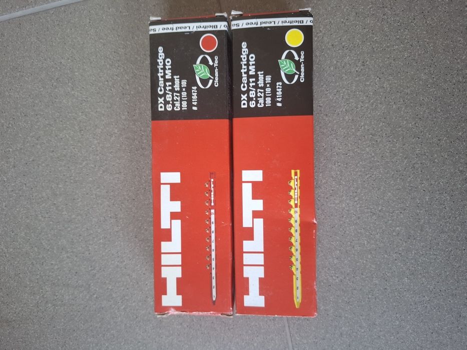 Naboje hilti do osadzka Dx