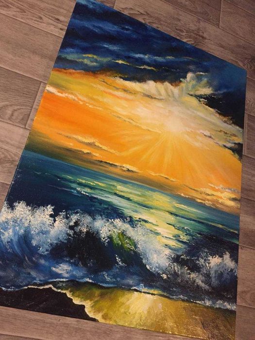 Продам картину маслом, ручная работа