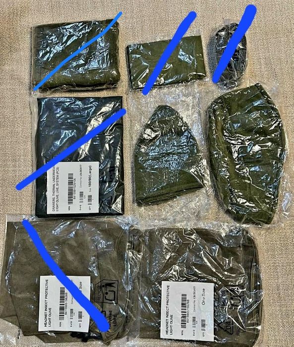 Аптечка Британія,  Підсумки,  Наплічник,  Рукавиц,  Сумки американські