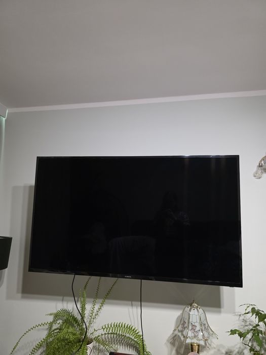 Telewizor Manta LED TV 55LUA68L - USZKODZONY spalone ledy