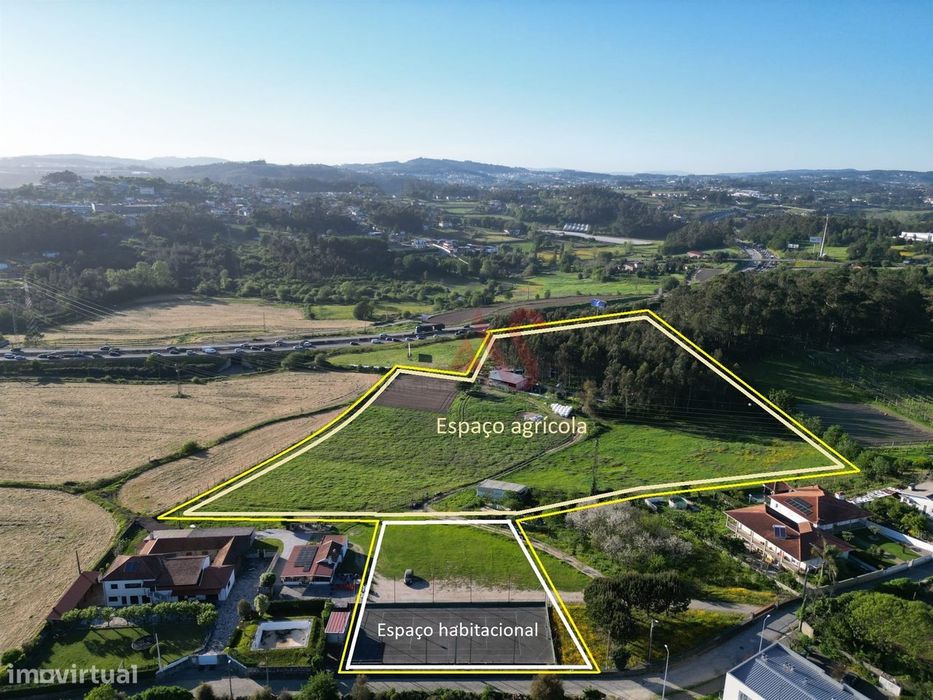 Terreno com  25.000 m² em Palmeira, Santo Tirso