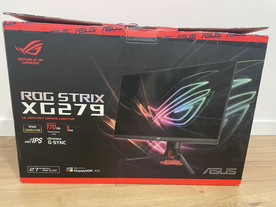 Монітор 2к / IPS / 170 Гц Asus 27” ROG Strix XG279Q /