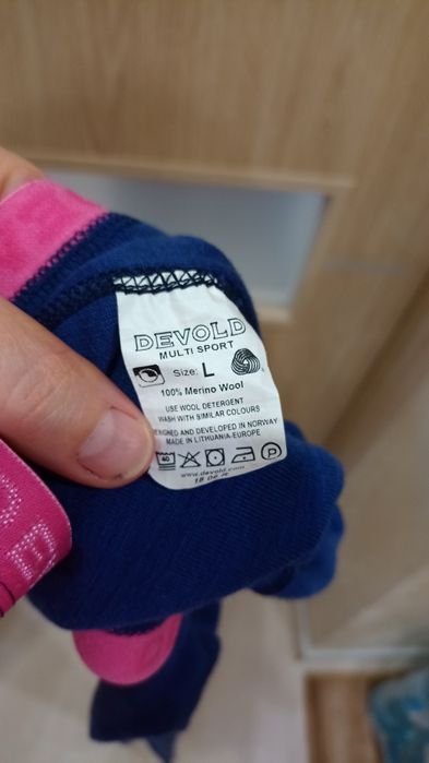 Getry legginsy termiczne wełniane, Merino Wool wełna Devold L 40