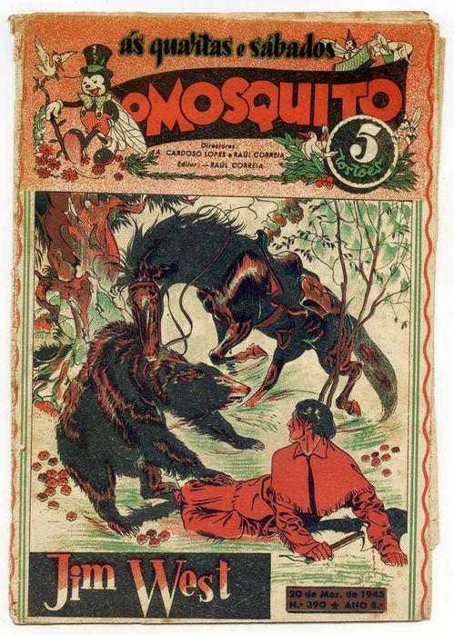 O MOSQUITO - Banda Desenhada Vintage