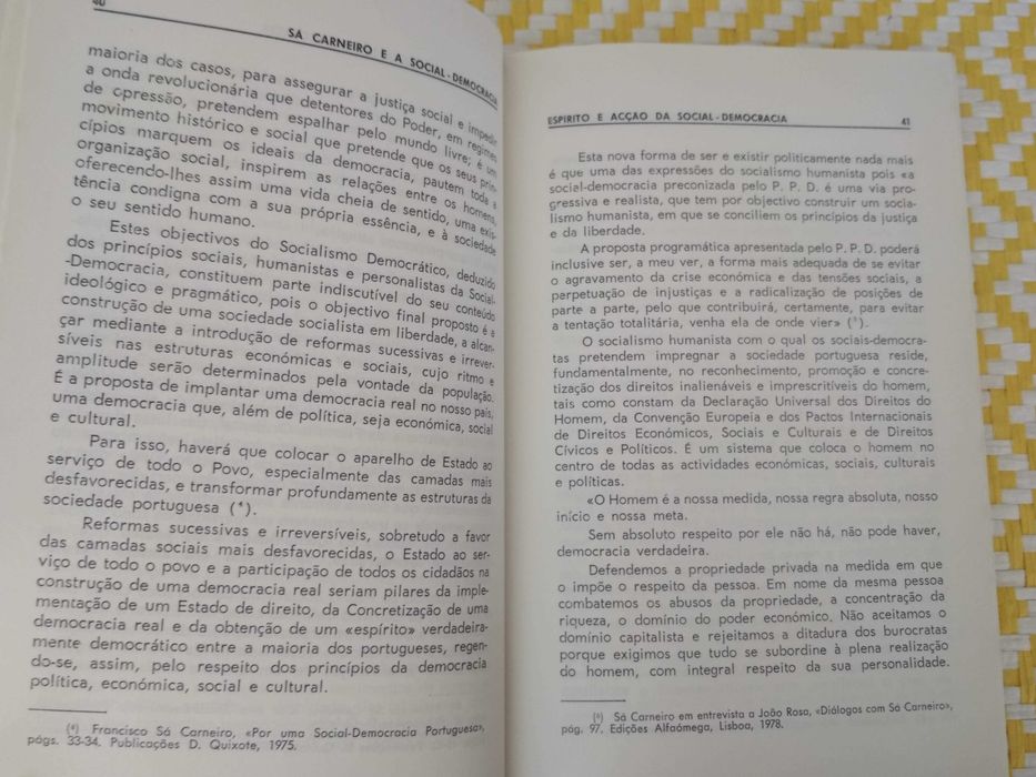 SÁ CARNEIRO E A SOCIAL-DEMOCRACIA

Prefácio de José Augusto Seabra