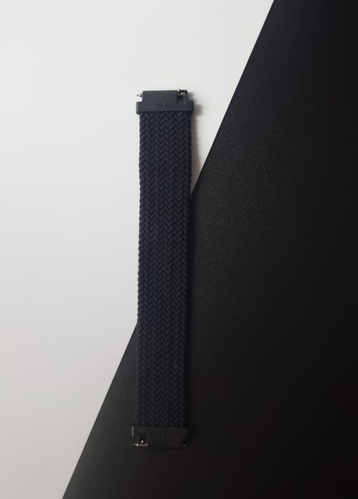 Pasek plecionego materiału 20 mm do zegarka Samsung, Huawei, Amazfit,