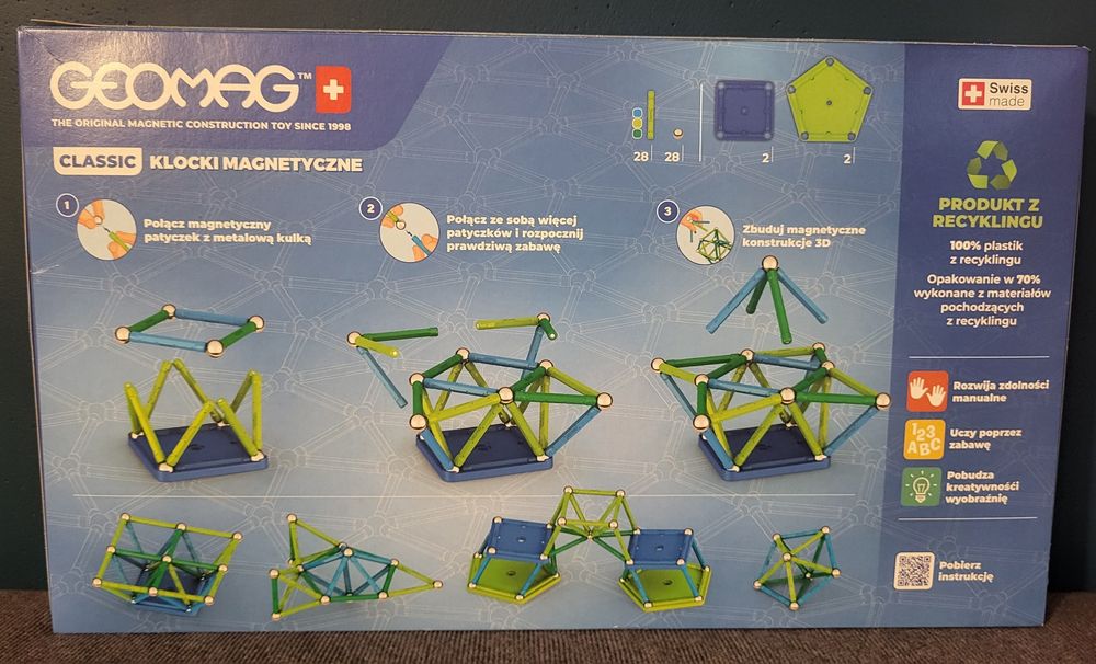 Klocki Geomag nowe