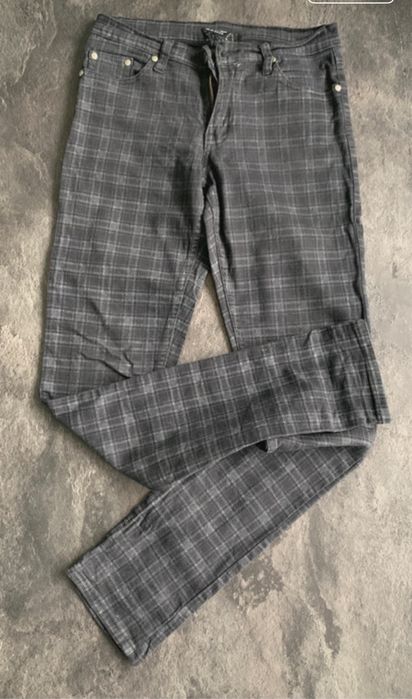 Spodnie w krate, rozmiar S/M