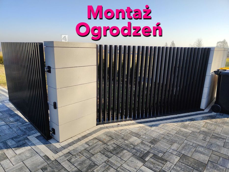 Montaż ogrodzeń