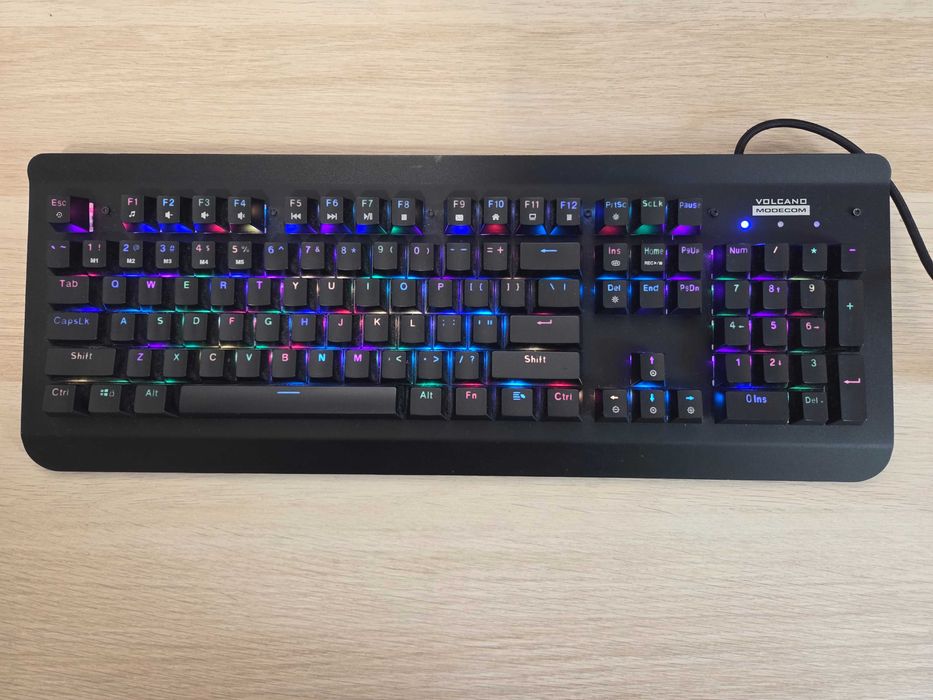 Klawiatura mechaniczna Modecom Volcano Hammer 2, Outemu Brown, RGB