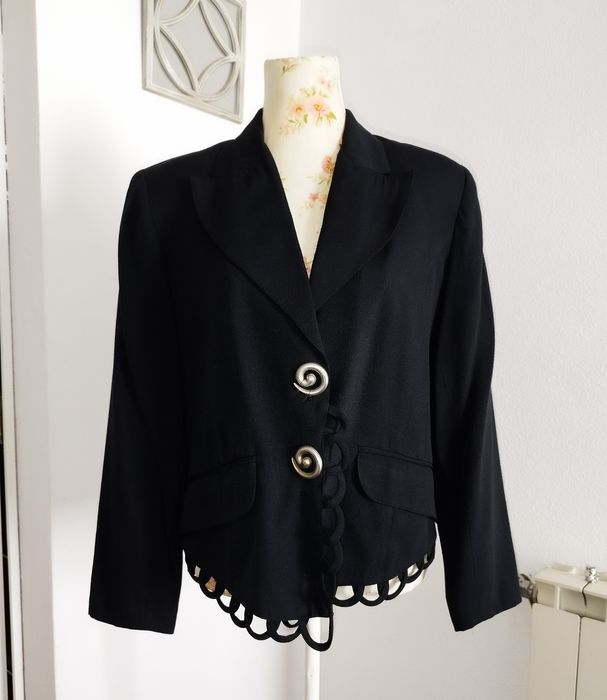 Casaco preto vintage