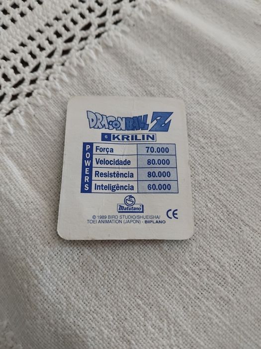 Cromo Dragonball Z Krilin