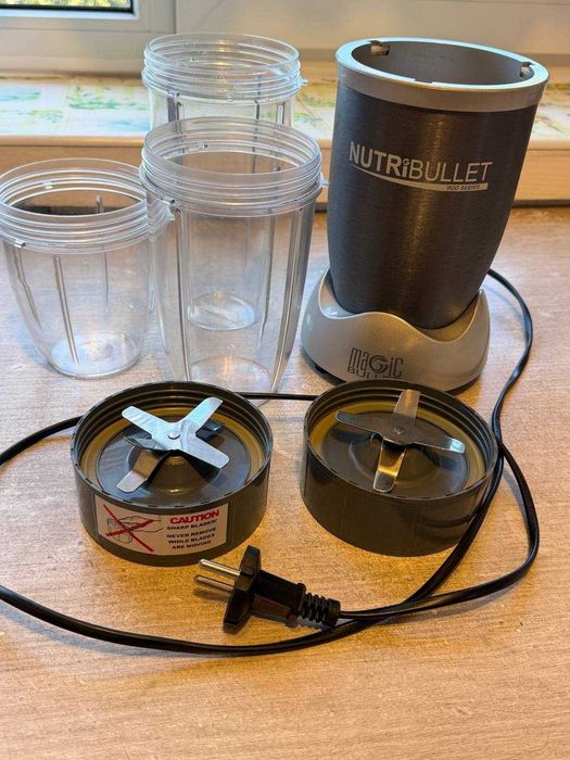 Блендер NutriBullet Pro 900W Magic Bullet (Delimano)