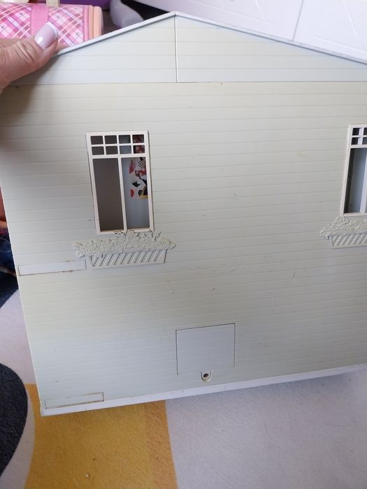 Domek walizka Barbie Mattel  Stary model  dźwięk spłuczki