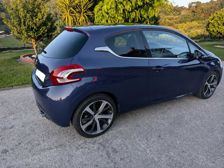 Peugeot 208 allure teto panorâmico todos opções foto 4
