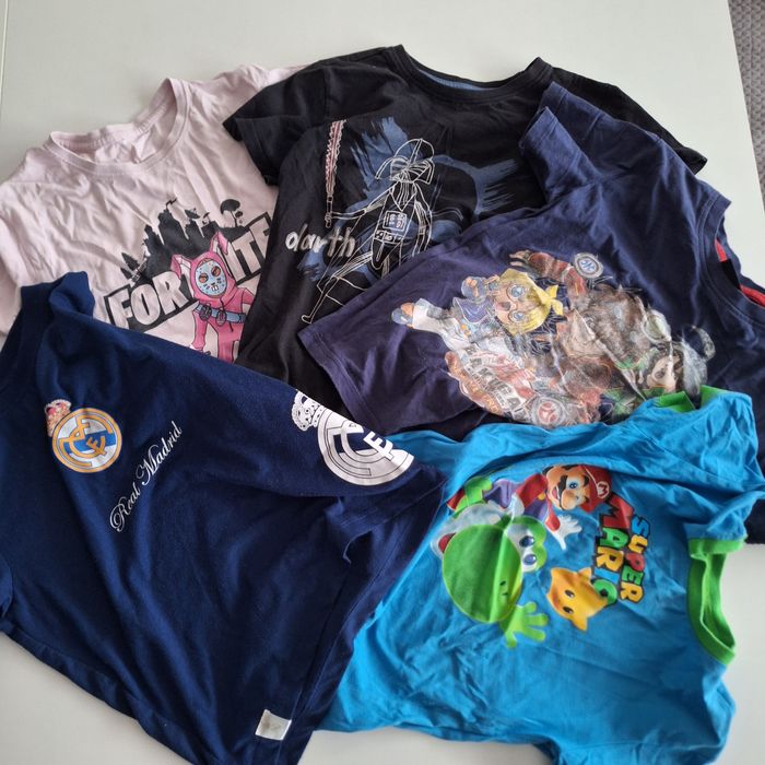 5x koszulka rozm 128