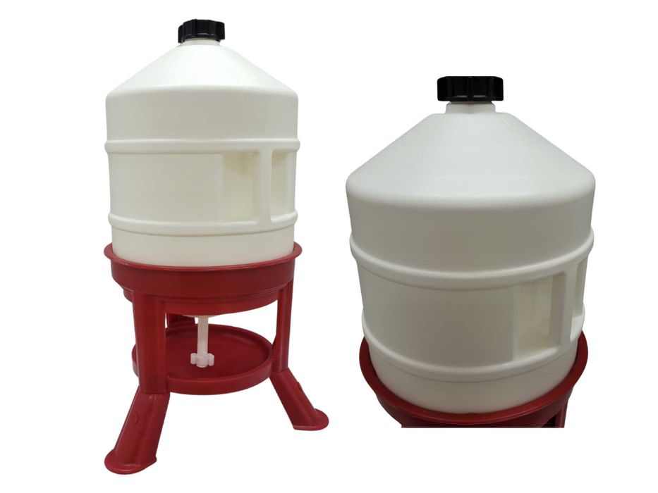 Poidło Automatyczne Karmidło Dla Drobiu Kur Kurczaków - 30L WYPRZEDAŻ