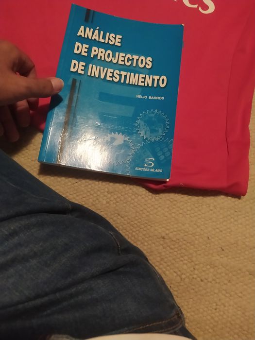 análise de projetos de investimentos livro Hélio Barros --portes envio incluídos no preço