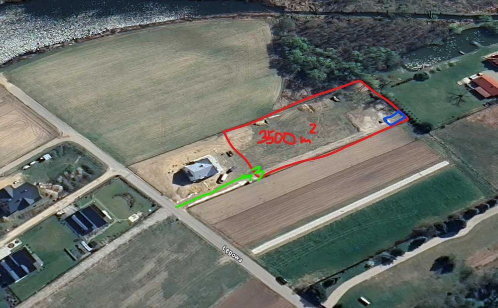 Najem magazyn, kontener 15m2 na działce 3500m2 ogrodzonej utwardzonej