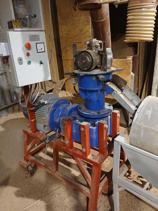 Peleciarka 12kW 3-rolkowa