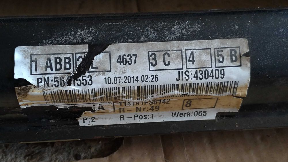 Charriot Mercedes Sprinter W906 A906330 Mod. 2013/2018