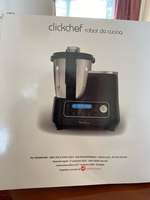 Кухонний комбайн Moulinex Click Chef HF452110 білий
