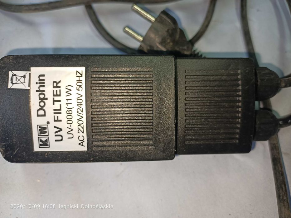 Filtr UV do akwarium