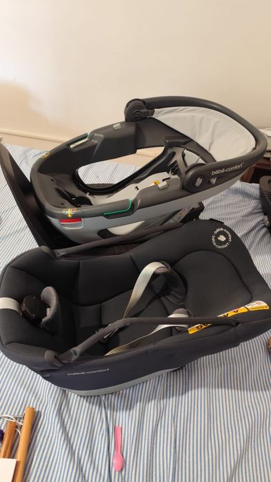 Ovinho coral super leve+base isofix