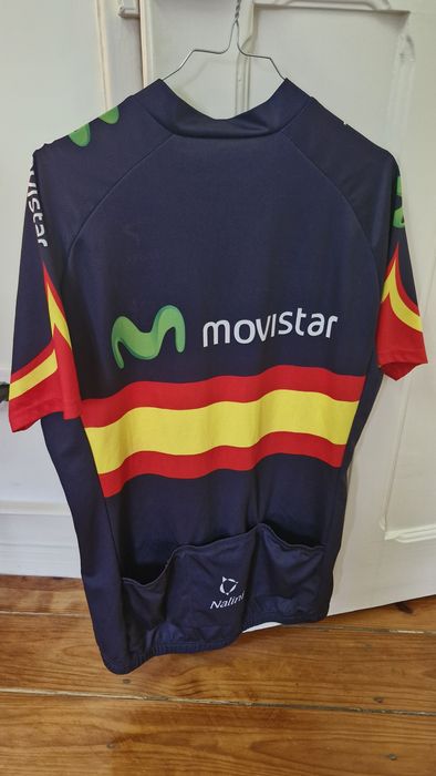 Camisola ciclismo Movistar
