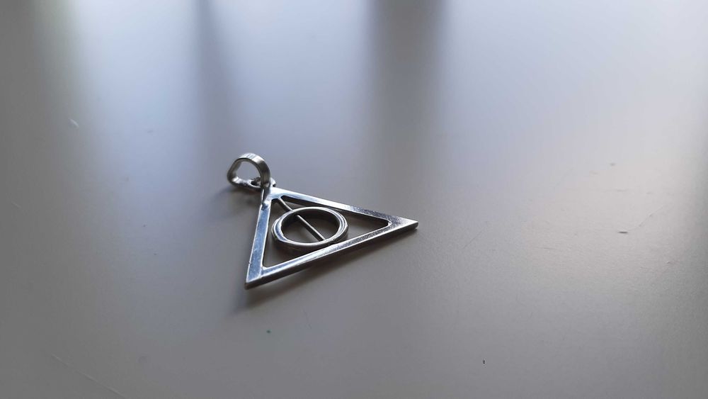 Wisiorek Insygnia Śmierci Harry Potter Srebro 925