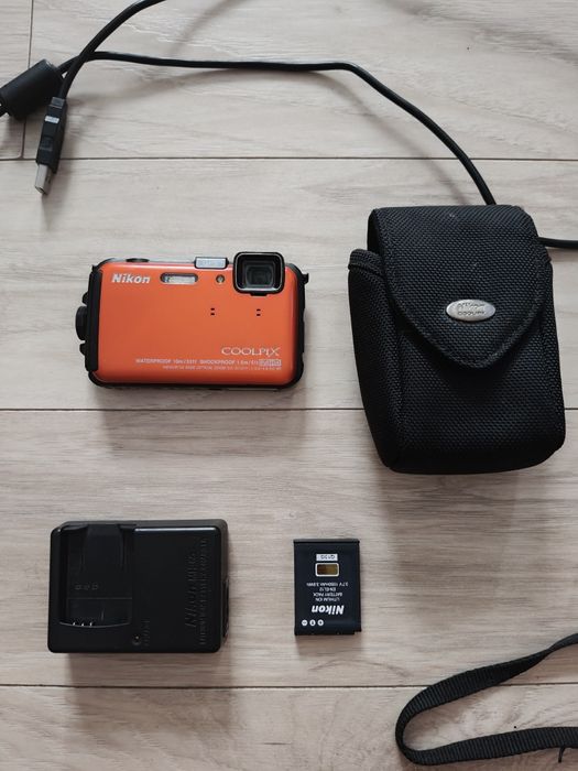 Aparat Nikon Coolpix tryb zdjęć podwodnych wodoszczelny