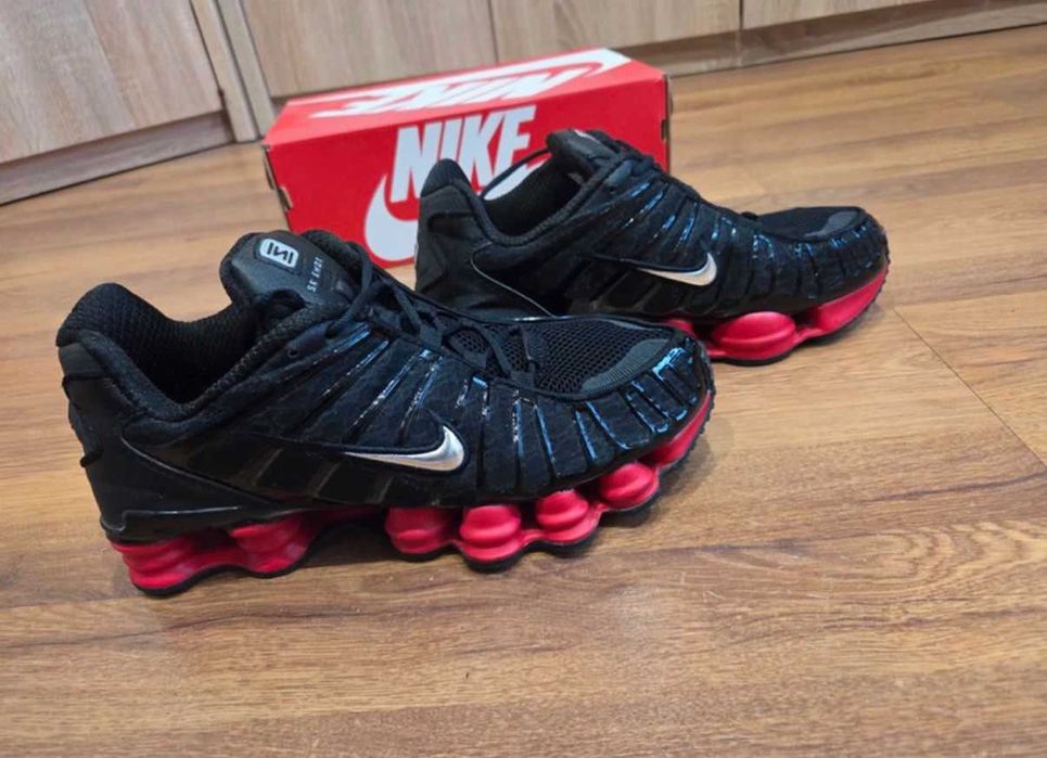 Shox tl czarne buty air max nowe meskie obuwie modne snekaersy Wyprzedaż %%%