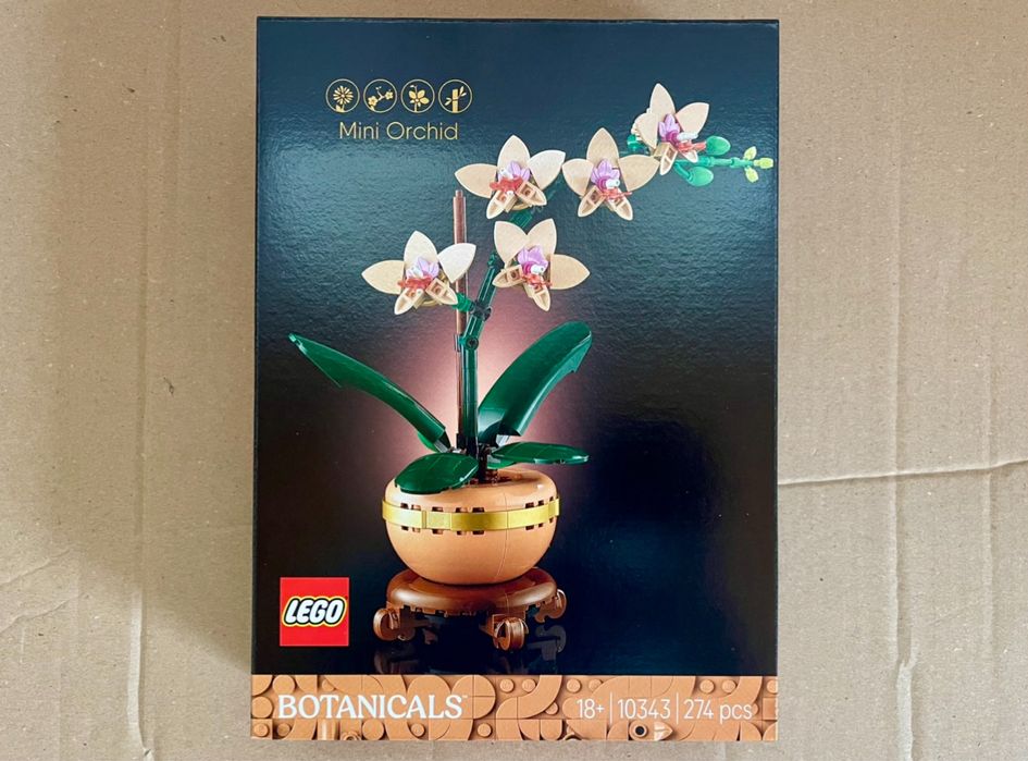 TANIO / Nowe LEGO® 10343 Botanical Collection - Mała orchidea