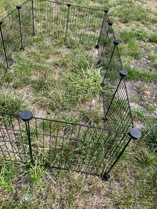 Duża klatka kojec wybieg dla świnki królika zwierząt modułowy NOWY