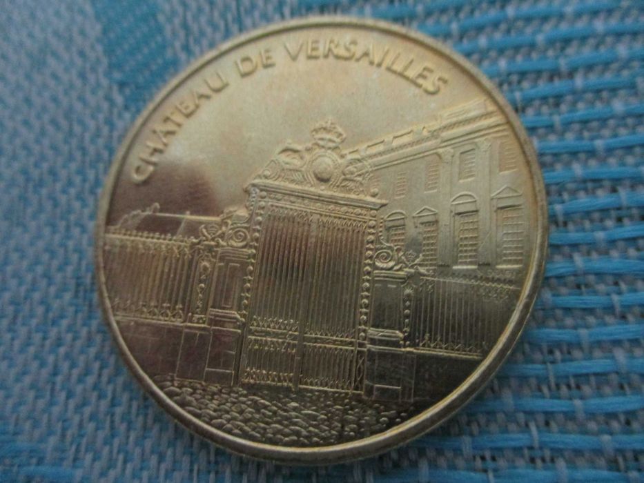 medalha do palacio de versalhes frança