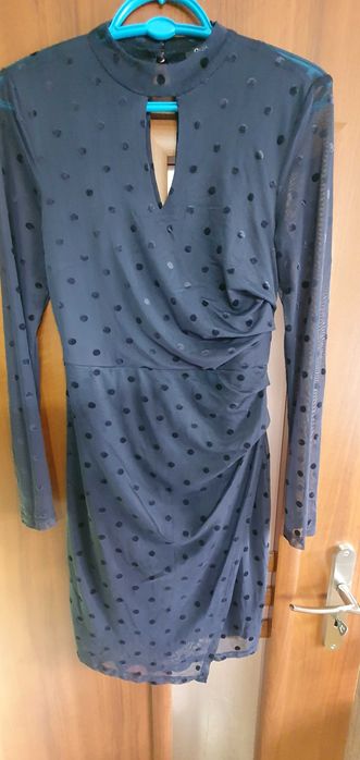 Granatowa sukienka rozmiar 36