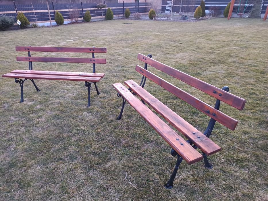 Ławki Ogrodowe Tarasowe Meble Żeliwne