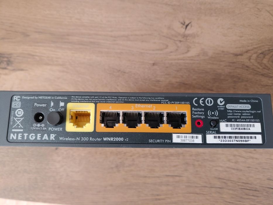 Роутер Netgear wnr 2000 n300
